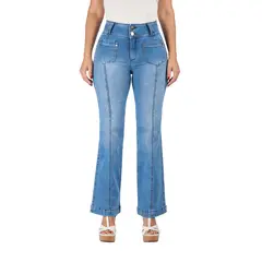 VRP BY VIVIANA RIVAS PLATA - Jean Flare Tiro Alto Mujer