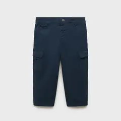 MANGO KIDS - Pantalón Bebé Niño Algodón