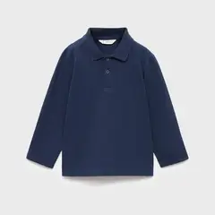 MANGO KIDS - Polo Bebé Niño Manga Corta Algodón