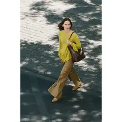 CORTEFIEL - Chompa Volantes Mujer