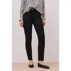 CORTEFIEL - Pantalón Slim Tiro Alto Mujer