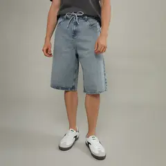 BEARCLIFF - Short Algodón Super Baggy