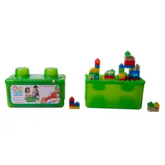 GOLIATH - Set De Bloques Sensoriales Suaves 30 Piezas Con Caja Portátil Jelly Blox Storage Case