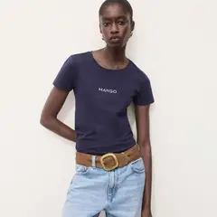 MANGO - Polo Manga Corta Mujer