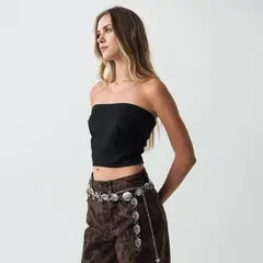 NAF NAF - Top Sin Mangas Mujer