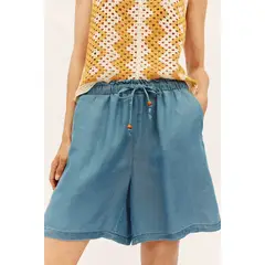 CORTEFIEL - Bermuda Tiro Alto Mujer