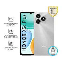 HONOR - Celular X5c Plus 6GB + 256GB