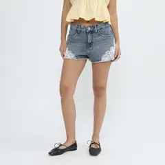 SYBILLA - Short Denim Mujer