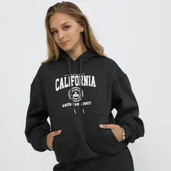 AMERICAN ABBEY - Polera Con Capucha Mujer America Abbey