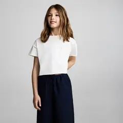 MANGO KIDS - Polo Niña Manga Corta Algodón