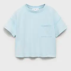 MANGO KIDS - Polo Niña Manga Corta Algodón