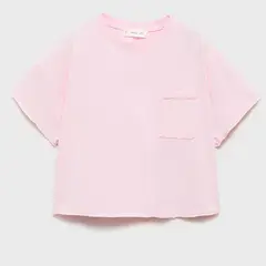 MANGO KIDS - Polo Niña Manga Corta Algodón