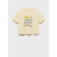 MANGO KIDS - Polo Niña Manga Corta Algodón