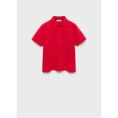 MANGO KIDS - Polo Niño Manga Corta Algodón