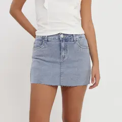 DENIMLAB - Falda Short Denim Mujer