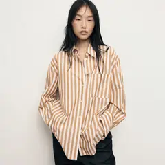MANGO - Blusa Manga Larga Mujer
