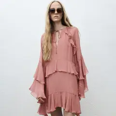 MANGO - Vestido Corto Mujer