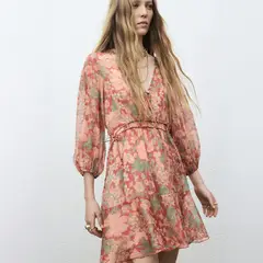 MANGO - Vestido Corto Mujer