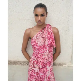 MANGO - Vestido Largo Mujer