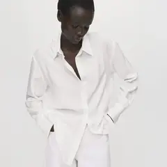 MANGO - Blusa Manga Larga Mujer