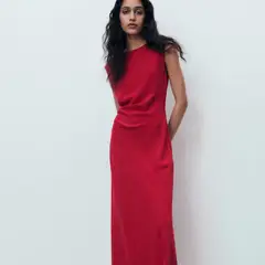 MANGO - Vestido Largo Mujer