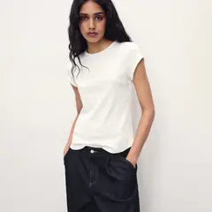 MANGO - Polo Manga Corta Mujer