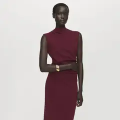 MANGO - Vestido Largo Mujer