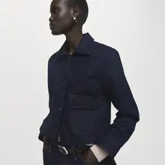 MANGO - Casaca De Jean Mujer