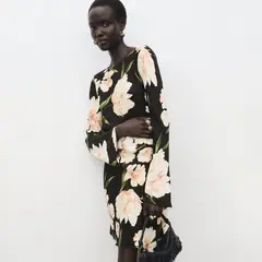 MANGO - Vestido Largo Mujer