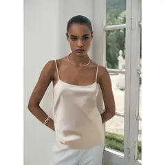 MANGO - Top Sin Mangas Mujer