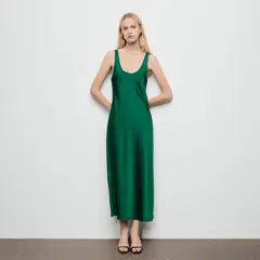 MANGO - Vestido Largo Mujer