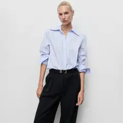 MANGO - Blusa Manga Larga Mujer