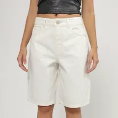 SYBILLA - Bermuda Tiro Alto Mujer