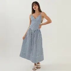 BASEMENT - Vestido Largo Mujer