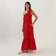 BASEMENT - Vestido Largo Mujer