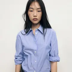 MANGO - Blusa Manga Larga Mujer