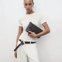 MANGO - Polo Manga Corta Mujer