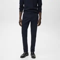MANGO - Pantalón Barna Slim Fit Man