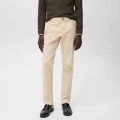 MANGO - Pantalón Barna Slim Fit Man