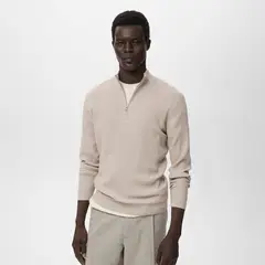 MANGO - Chompa Casual Hombre Man