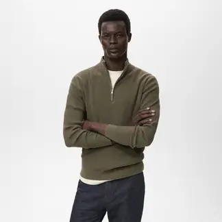 MANGO - Chompa Casual Hombre Man