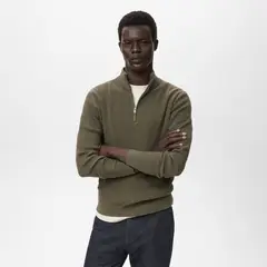 MANGO - Chompa Casual Hombre Man