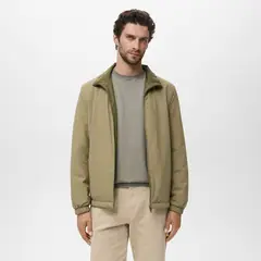 MANGO - Casaca Reversible Acolchada Man