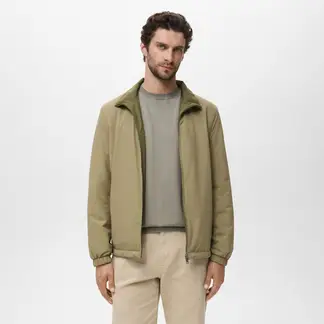 MANGO - Casaca Reversible Acolchada Man