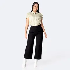 PIONIER - Jean Culotte Mujer Tiro Alto