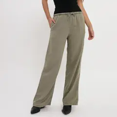 DENIMLAB - Pantalón Straight Tiro Medio Mujer