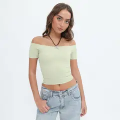 SYBILLA - Top Manga Corta Mujer