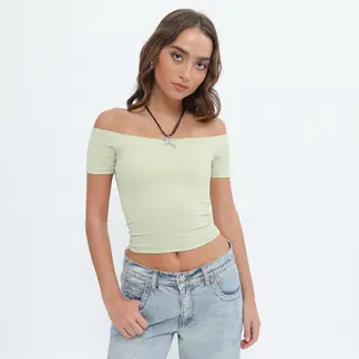 SYBILLA - Top Manga Corta Mujer