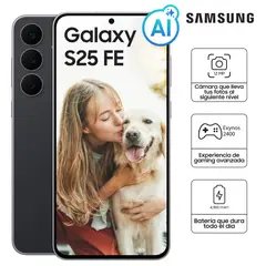 SAMSUNG - Celular Galaxy S25 Fe 256gb White
