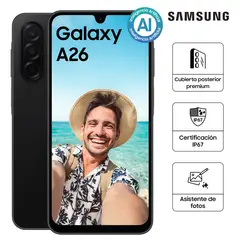 SAMSUNG - Celular Galaxy A26 5g 256gb Black